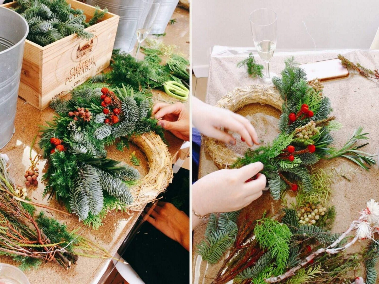 Workshop: Fresh Christmas Wreath (14 December)